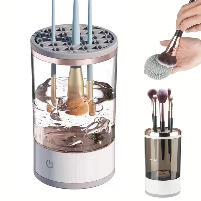 Beauty Makeup Eyeshadow - Automatyczna elektryczna myjka do pędzli do