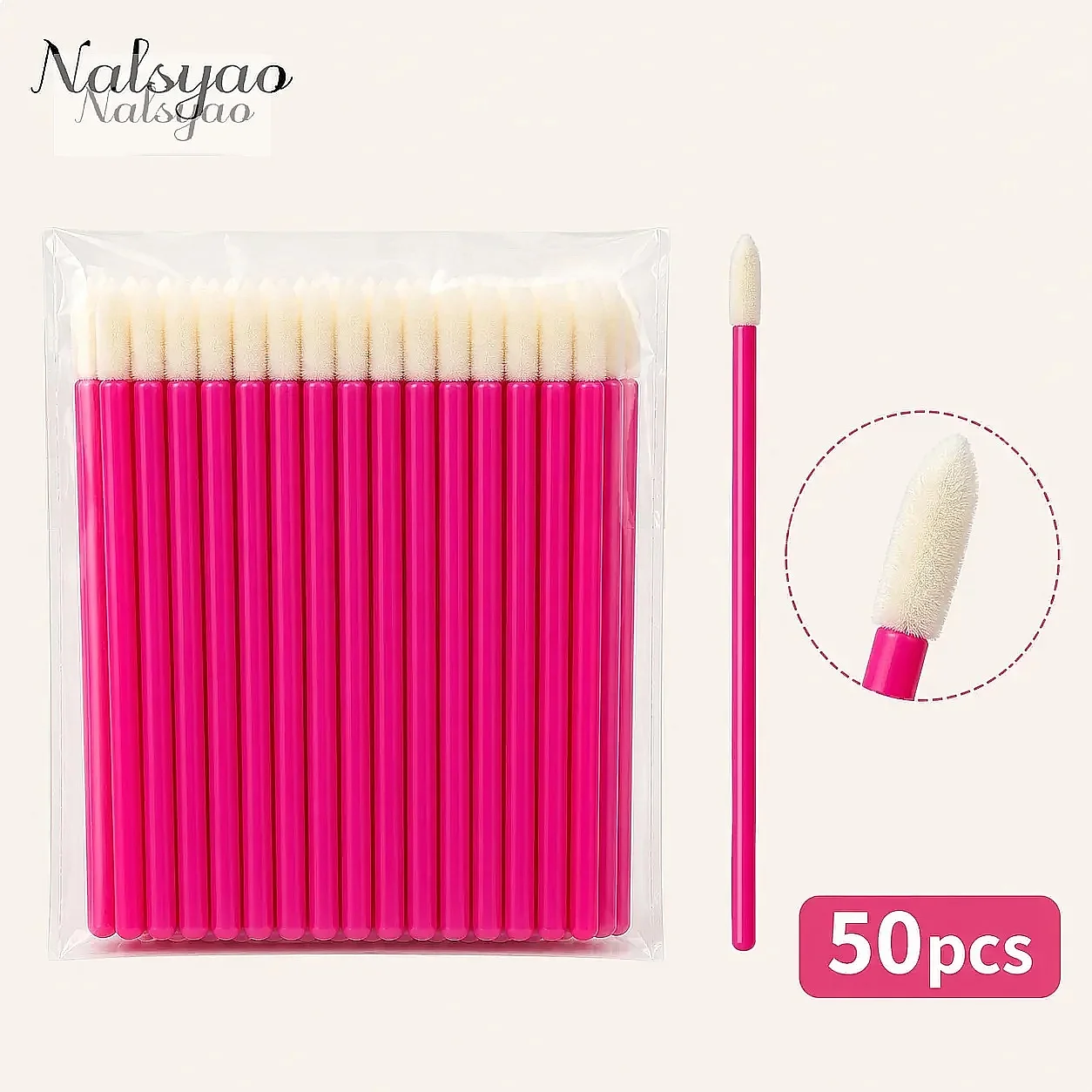 Eyelash Extension - 50/500 sztuk – jednorazowe aplikatory do