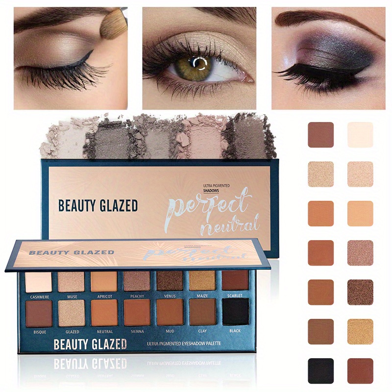 Beauty Huda Makeup - BEAUTY GLAZED 14 paleta kolorowych cieni
