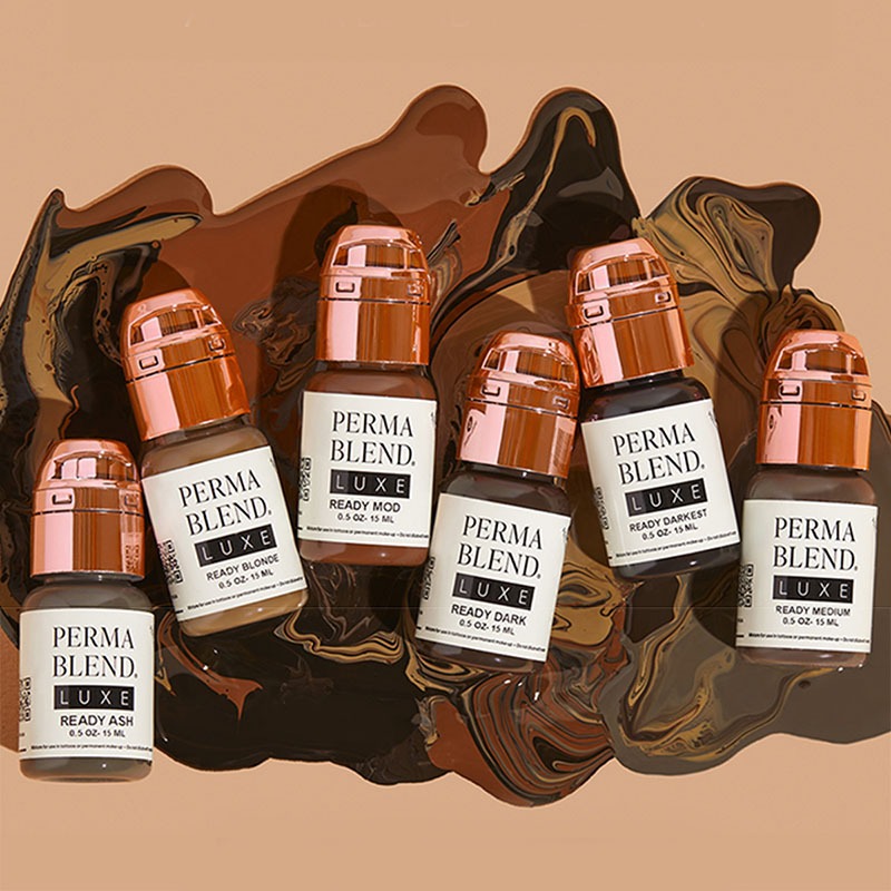 Beauty Luxe Makeup - Profesjonalne tusze do makijażu permanentnego brwi