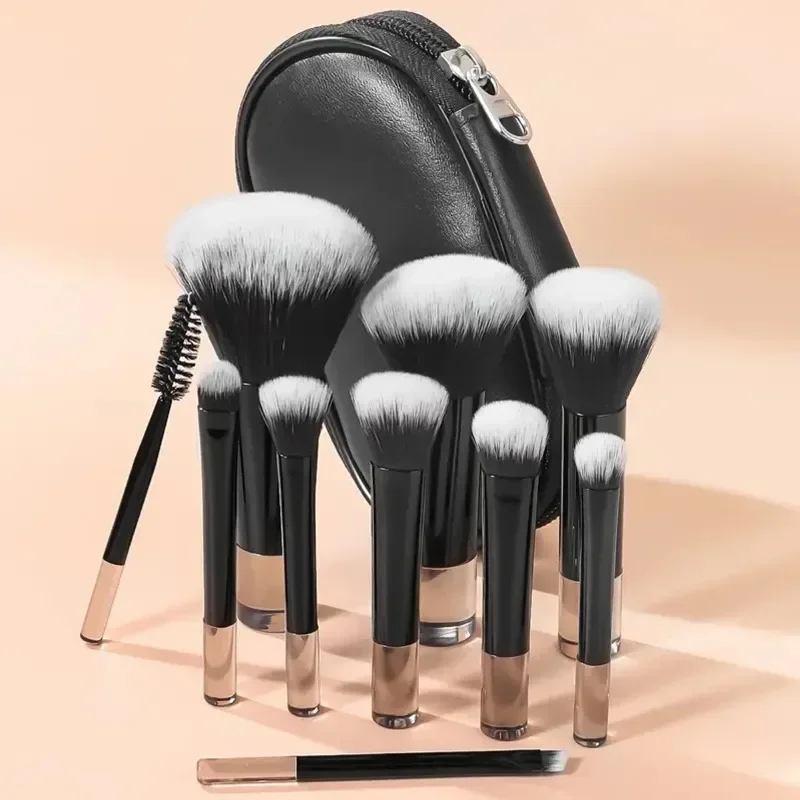 Beauty Bay Makeup - 10 sztuk/worek Mini zestaw pędzli do