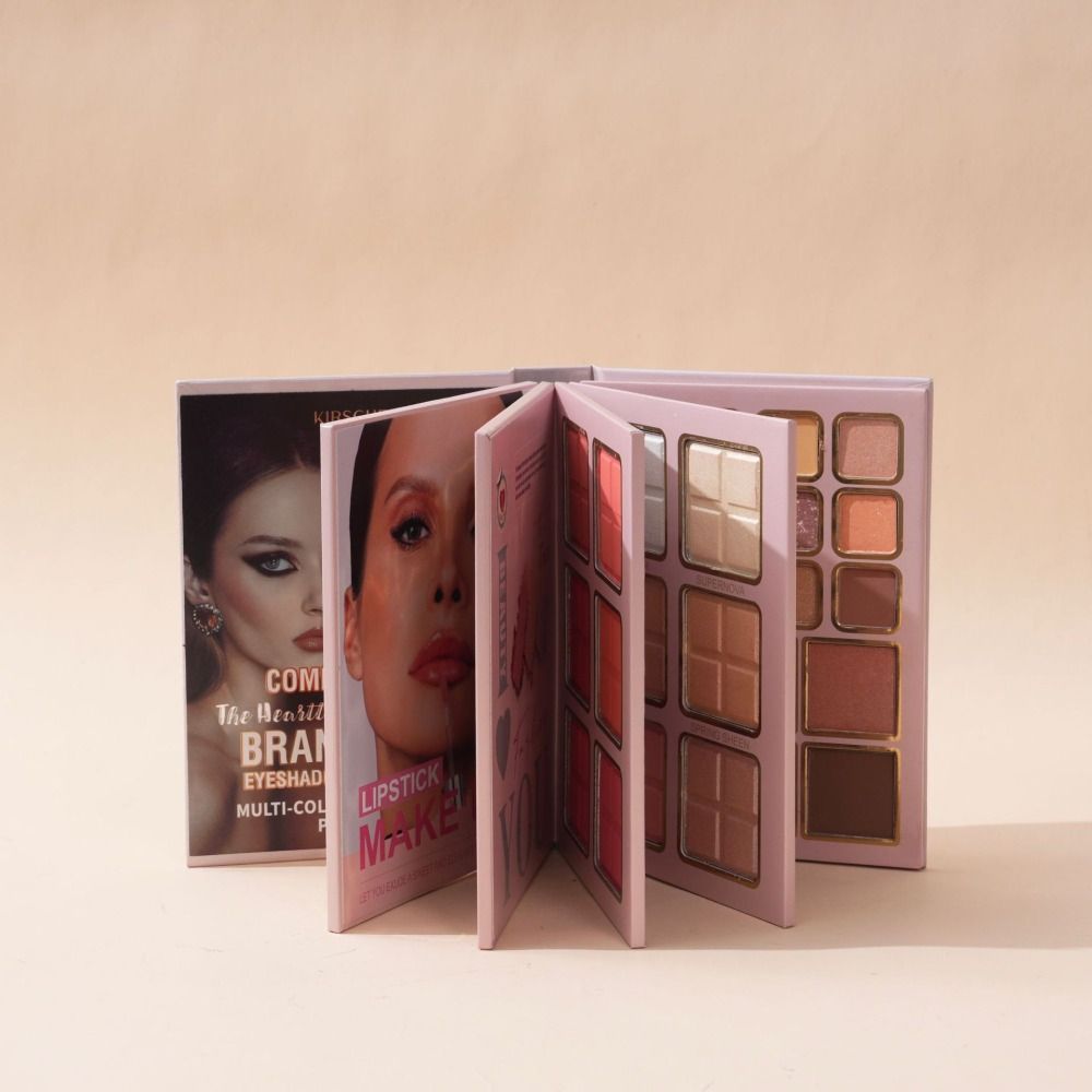 Beauty Book Makeup Kit - Nowa Matowa Paleta do Makijażu w