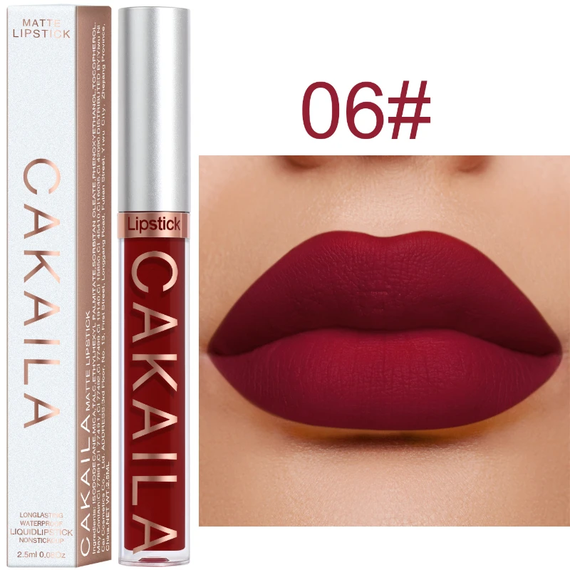 Beauty Huda Makeup - 1PC Velvet Matte Lipstick Lip Gloss