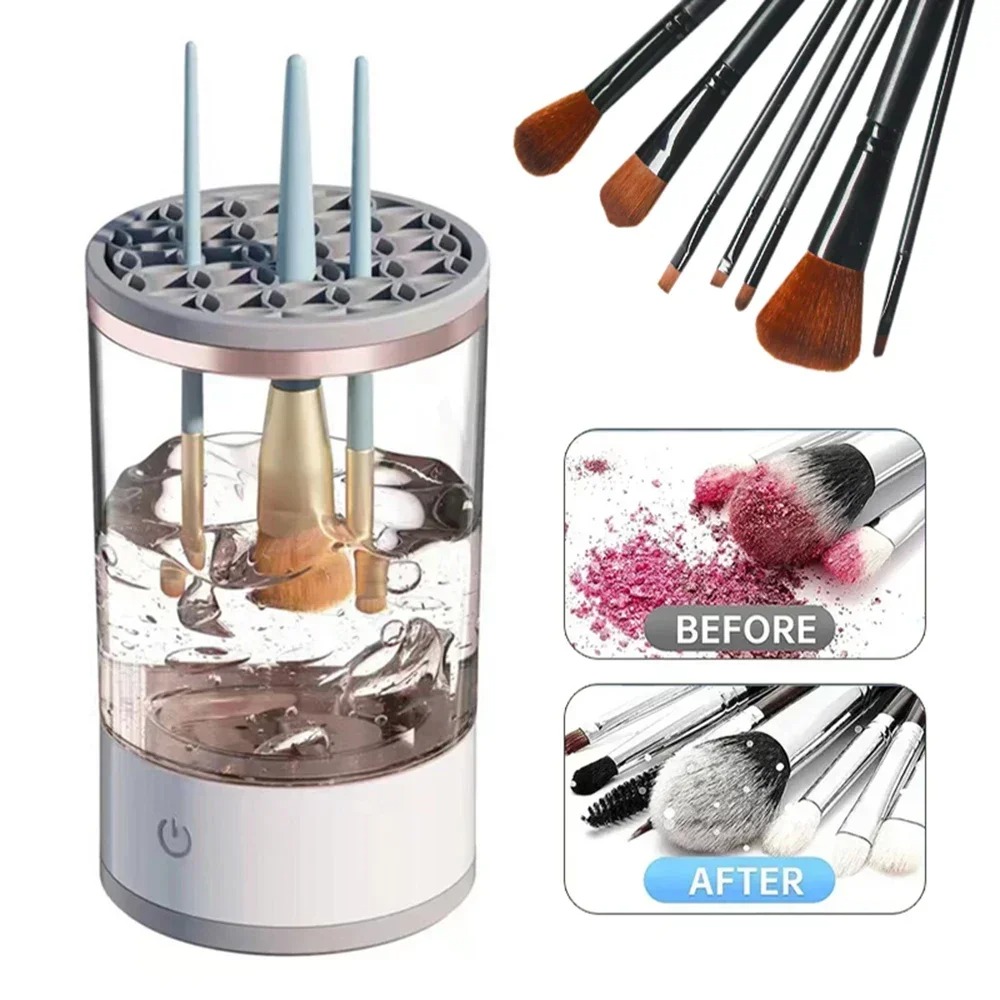 Beauty Home Makeup - Automatyczna elektryczna maszyna do czyszczenia pędzli