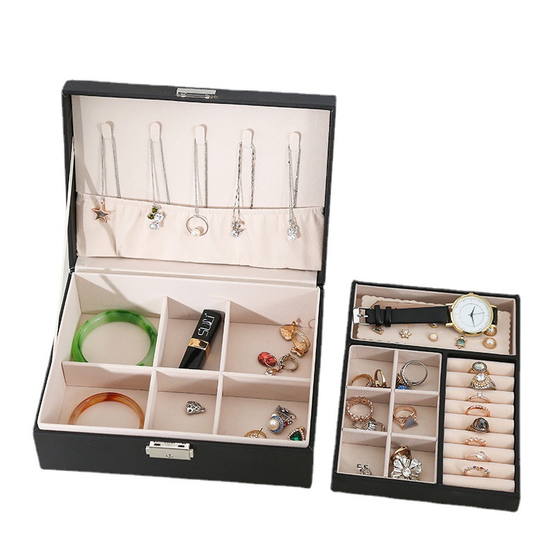 Beauty Makeup Box Set - Organizer na biżuterię i kosmetyki z