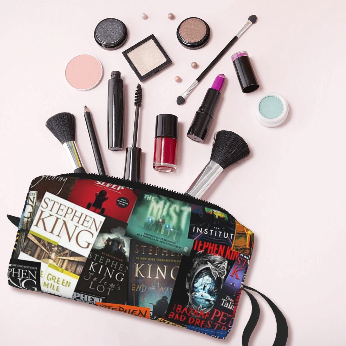 Beauty Book Makeup Kit - Okładki książek Stephena Kinga Torba na