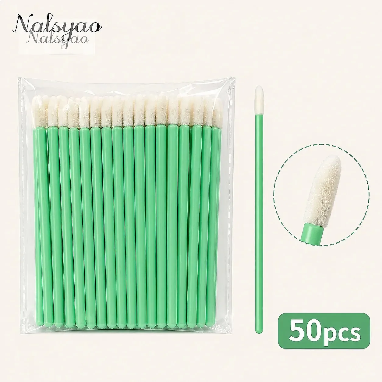 Eyelash Extension - 50/500 sztuk – jednorazowe pędzelki do
