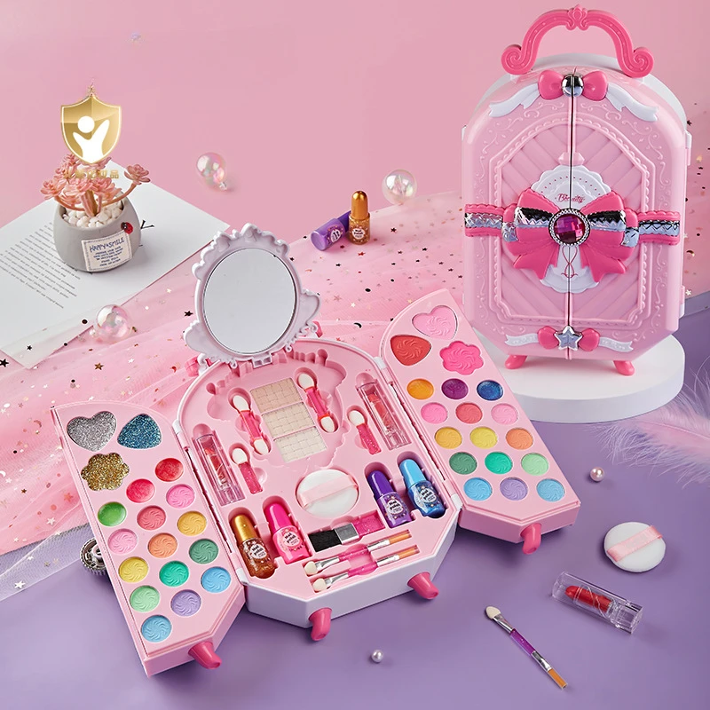 Beauty Makeup Eyeshadow - Bezpieczna zabawka kosmetyczna dla dziewczynki księżniczka