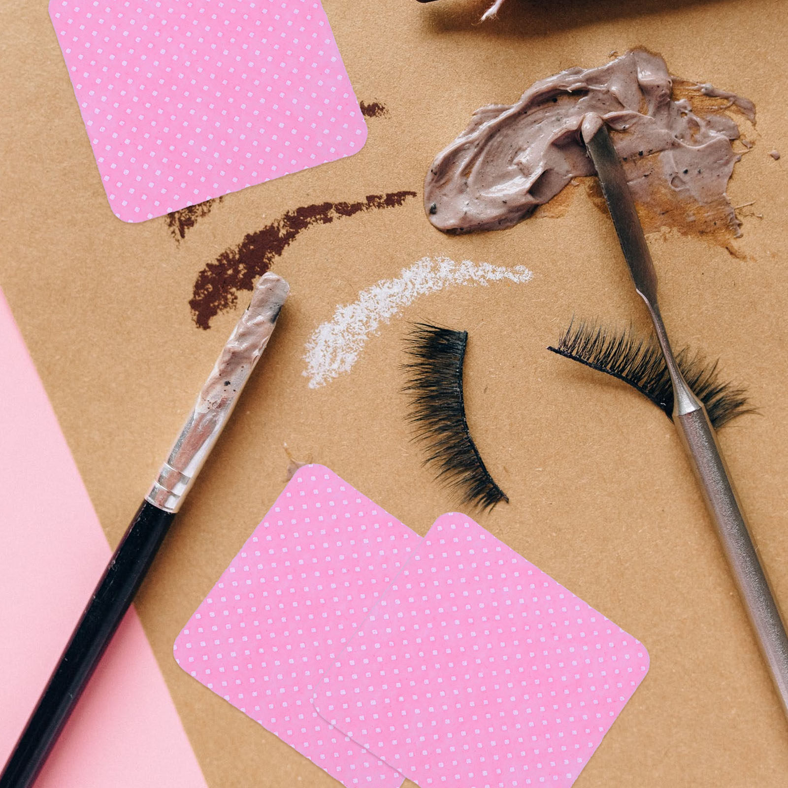 Eyelash Extension - 600 sztuk – chusteczki bawełniane do