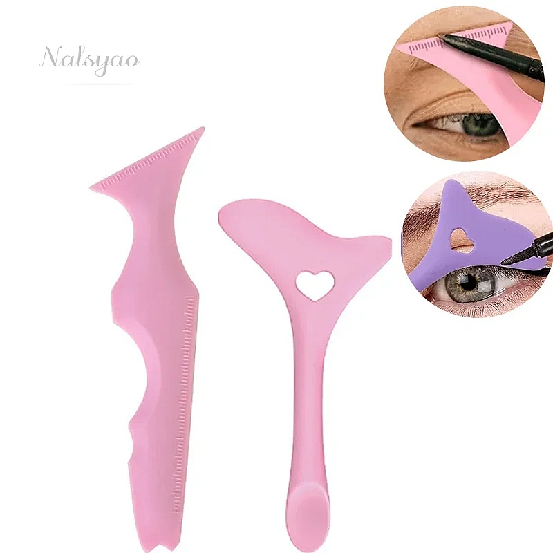 Beauty Makeup Eyeshadow - 2 sztuki – wielofunkcyjny zestaw silikonowych