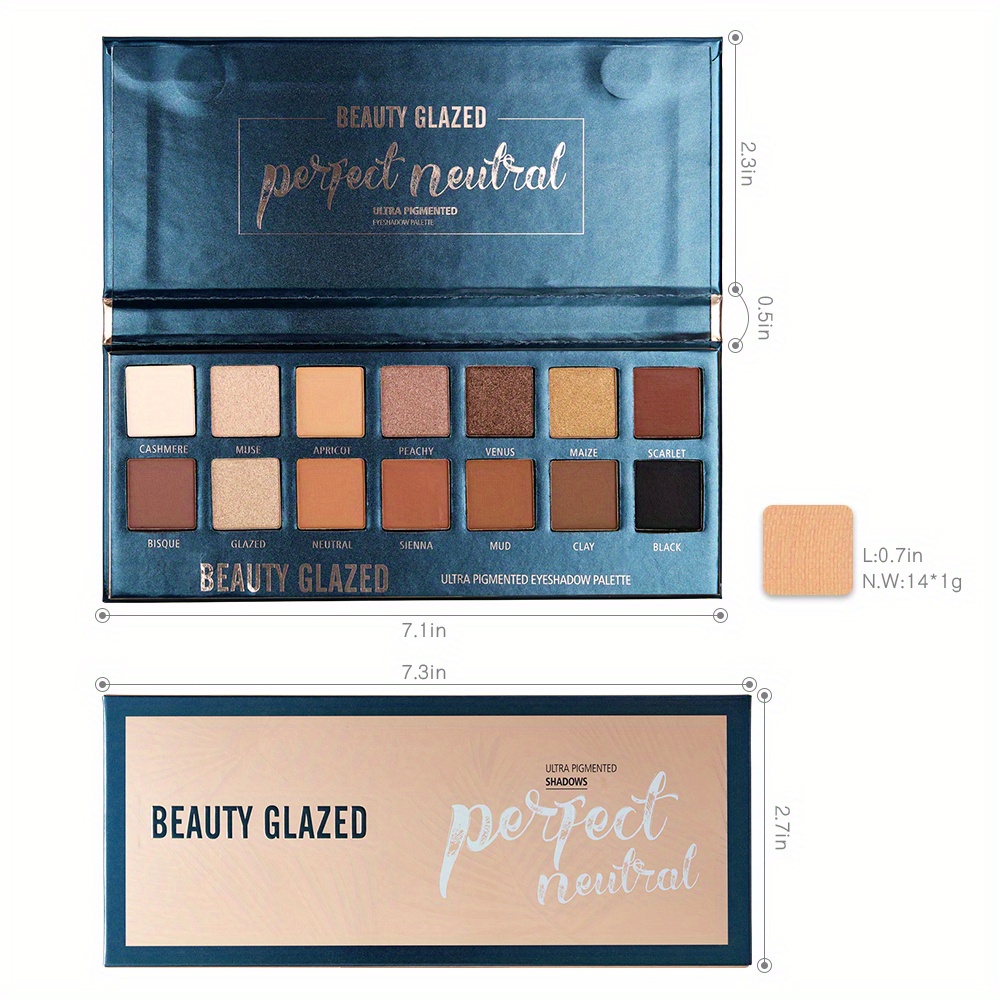 BEAUTY GLAZED 14 paleta koloro – Beauty Huda Makeup recenzja i cena