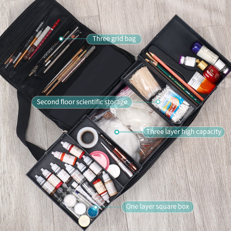 Duża kosmetyczka podróżna dla  – Beauty Makeup Box Set recenzja i cena