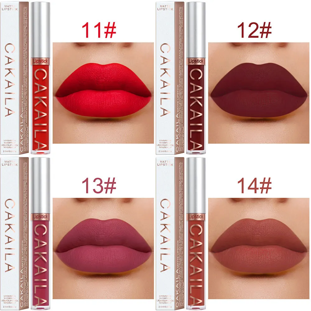 1PC Velvet Matte Lipstick Lip  – Beauty Huda Makeup recenzja i cena