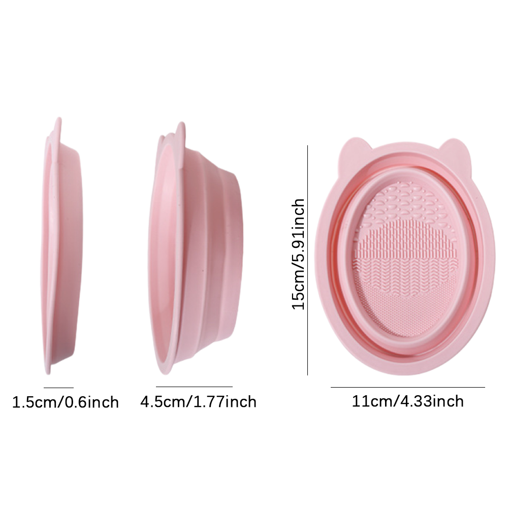 Składana silikonowa miska do c – Beauty Home Makeup recenzja i cena