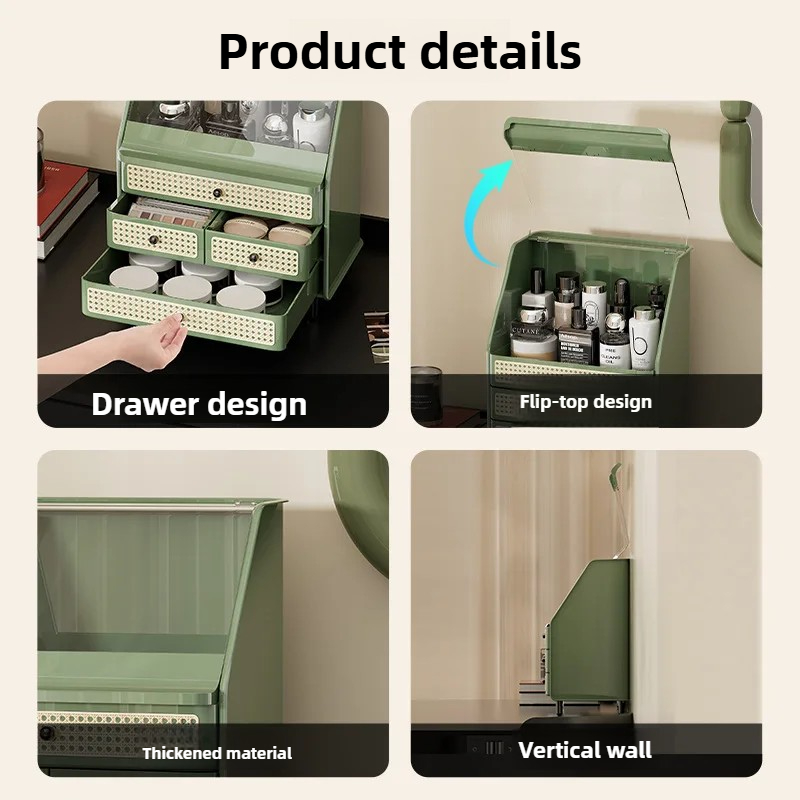 ‌ Akrylowy organizer do makija – Beauty Makeup Box Set recenzja i cena