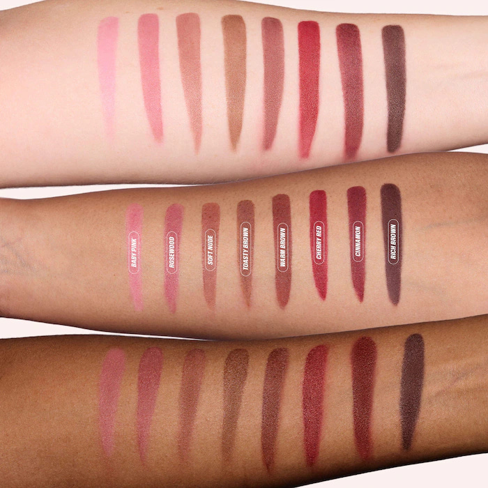 Aksamitna brązowa kredka do us – Beauty Huda Makeup recenzja i cena