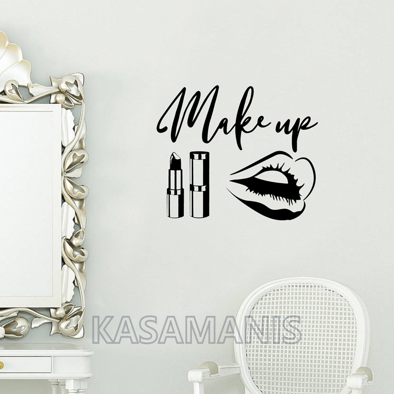 Makijaż Cytat Naklejki ścienne – Beauty Of Makeup Quotes recenzja i cena