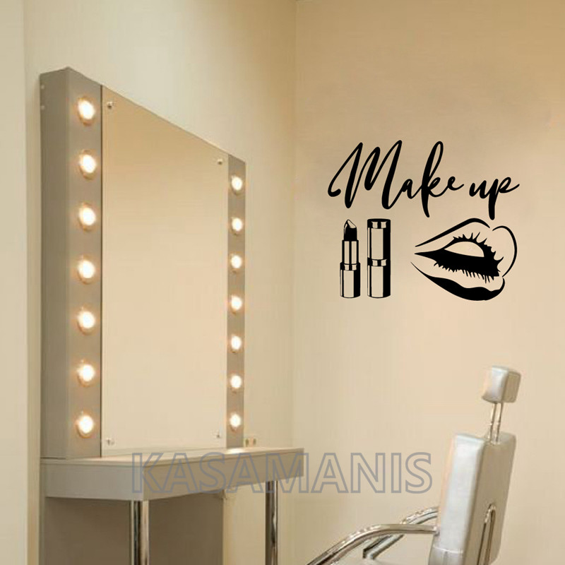 Makijaż Cytat Naklejki ścienne – Beauty Of Makeup Quotes recenzja i cena
